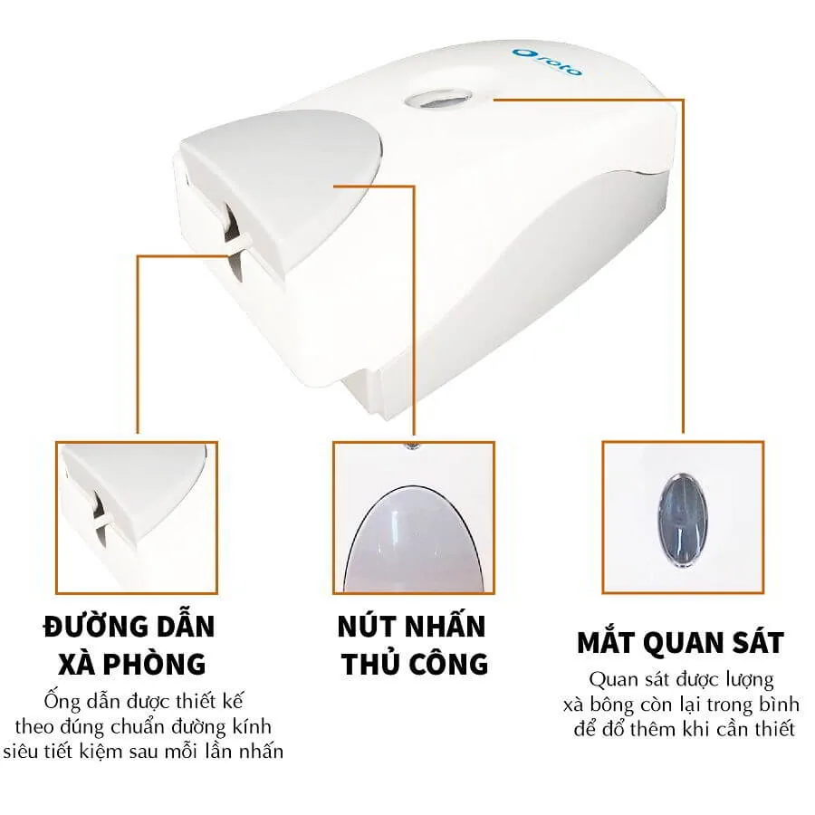 Bình đựng xà bông nhấn tay Roto RT800 RT800 – ảnh 4